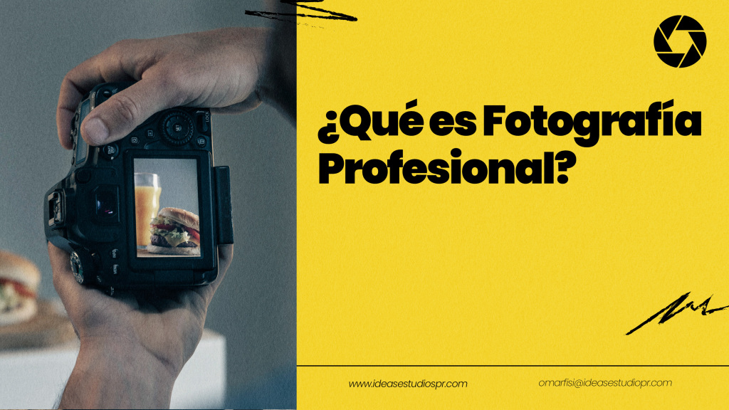 fotografía profesional para marcas personales Convierte tu Negocio en una Marca Atractiva con Fotografía y Diseño   Que es Fotografia Profesional 1024x576