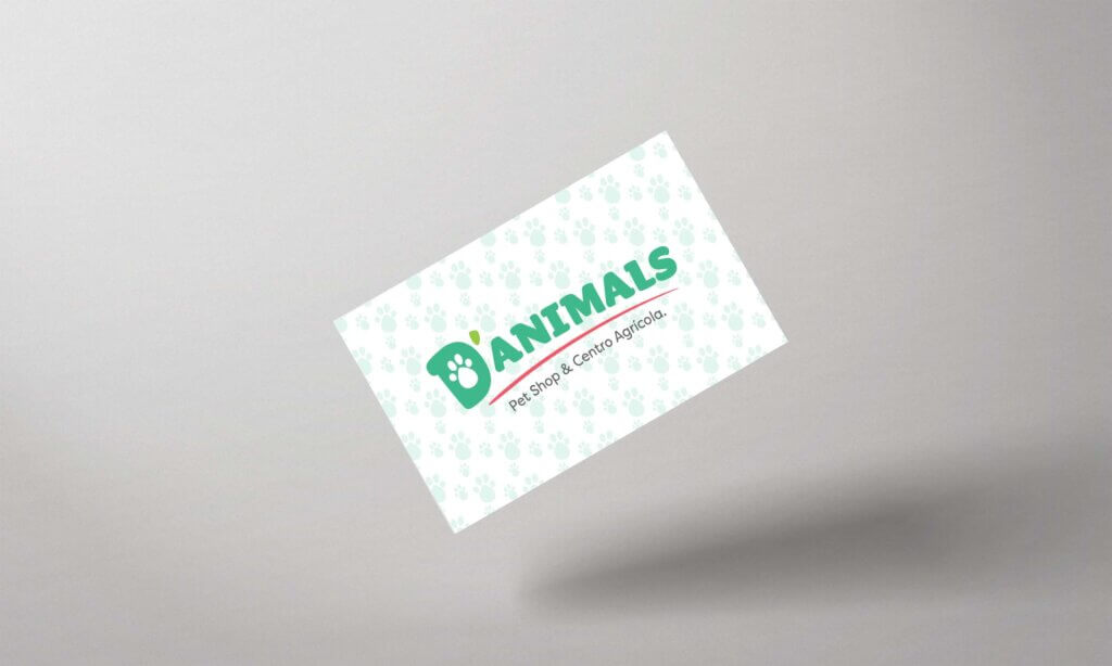 El Logo de D&#8217; Animals: Más que una Imagen, una Identidad tarjeta presentacion pet shop1 1024x614